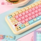 Bread Puppy 104+34 / 54 MDA / Cherry / MCA Profile Keycap Set Cherry MX PBT Dye-subbed for Keyboard